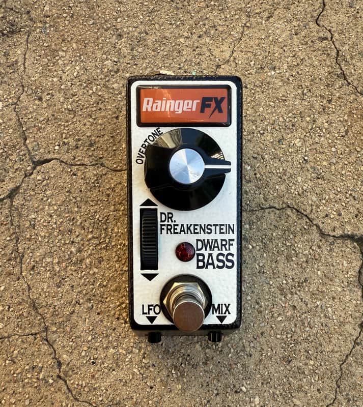 Rainger FX Dr. Freakenstein's Dwarf w/ Igor Pressure Pad Controller 2010s - White image 1
