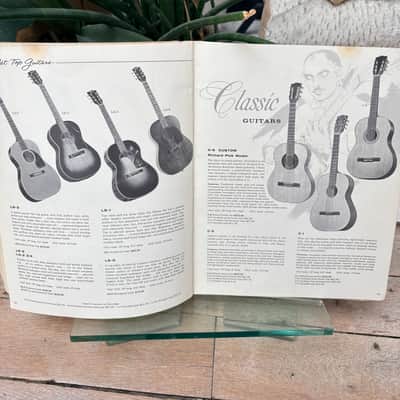 1960 Gibson Full Line Catalog Rare Burst Es335 Les Paul Melody Maker Vintage Case Candy Collector image 16
