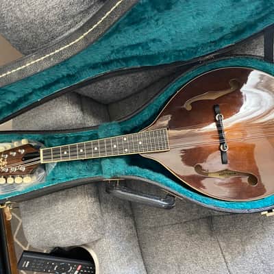 Kentucky KM-250S Deluxe A-Style Mandolin 2010s - Dark image 1