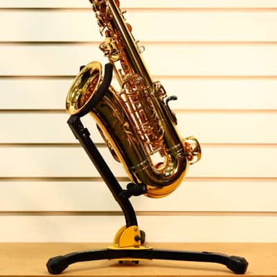 Yamaha YAS-480 Intermediate Alto Saxophone - Lacquered Brass image 2