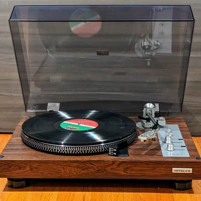 Hitachi PS-48 Direct Drive Semi Automatic Turntable/ Near Mint/ Fully Serviced, Re-Capped & Tested/ Free Shipping image 1