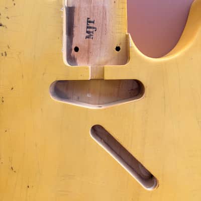 MJT body aulne Telecaster blonde Butterscotch image 2