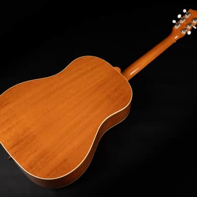 2017 Gibson J-35 Banner Reissue - Antique Natural | USA All Solid Slope Shoulder Dreadnought J-45 Style Acoustic Guitar L.R. Baggs Pickup | CoA OHSC image 12