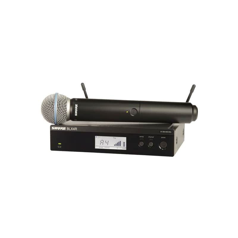 Shure BLX24R/Beta58 H11 Wireless System with Rack Receiver & Beta 58 image 1