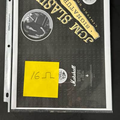 Marshall JCM Slash Signature 2555SL 2-Channel 100-Watt Guitar Amp Head 1996 - 1997 Black image 12