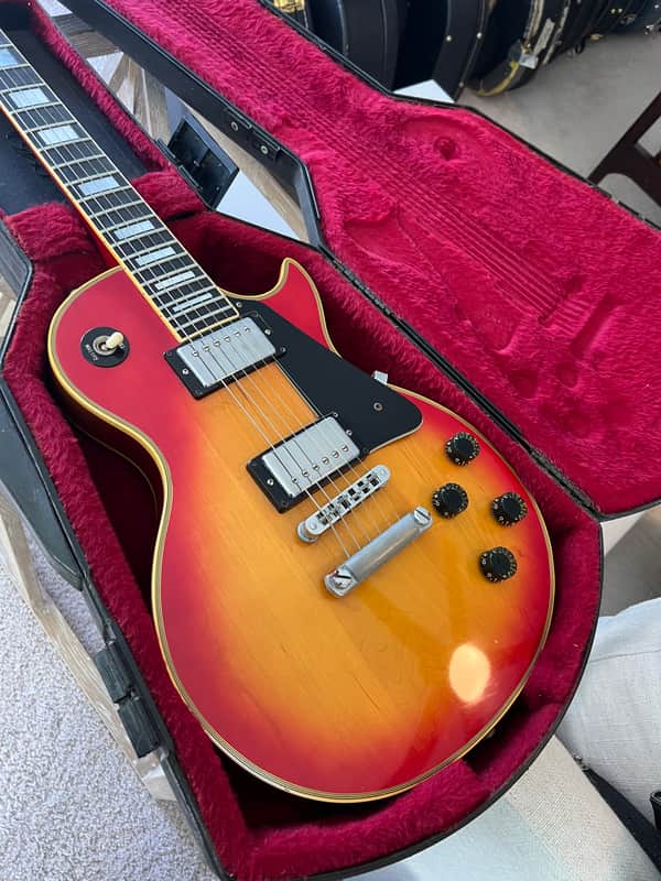 Gibson Les Paul Custom 1978 Clean  Cherry Sunburst - Very Good