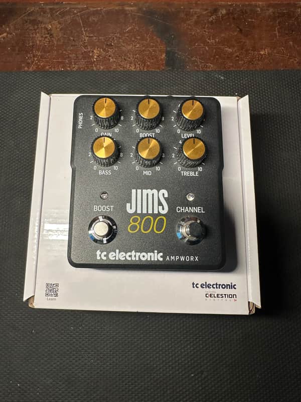 TC Electronic JIMS 800 AmpWorx Preamp Pedal w/ Original Box, Manual & Accessories image 1