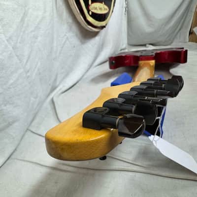 Hamer USA Centaura HSS Guitar with Reverse Headstock + Case - Metallic Candy Apple Red image 25