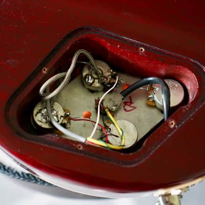 7.4lb! Gibson Les Paul Standard Plus Wine Red 2007 image 19