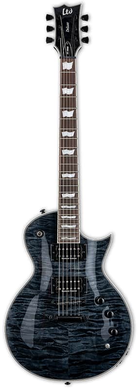ESP LTD EC-1000 PIEZO See Thru Black (B Stock) image 1
