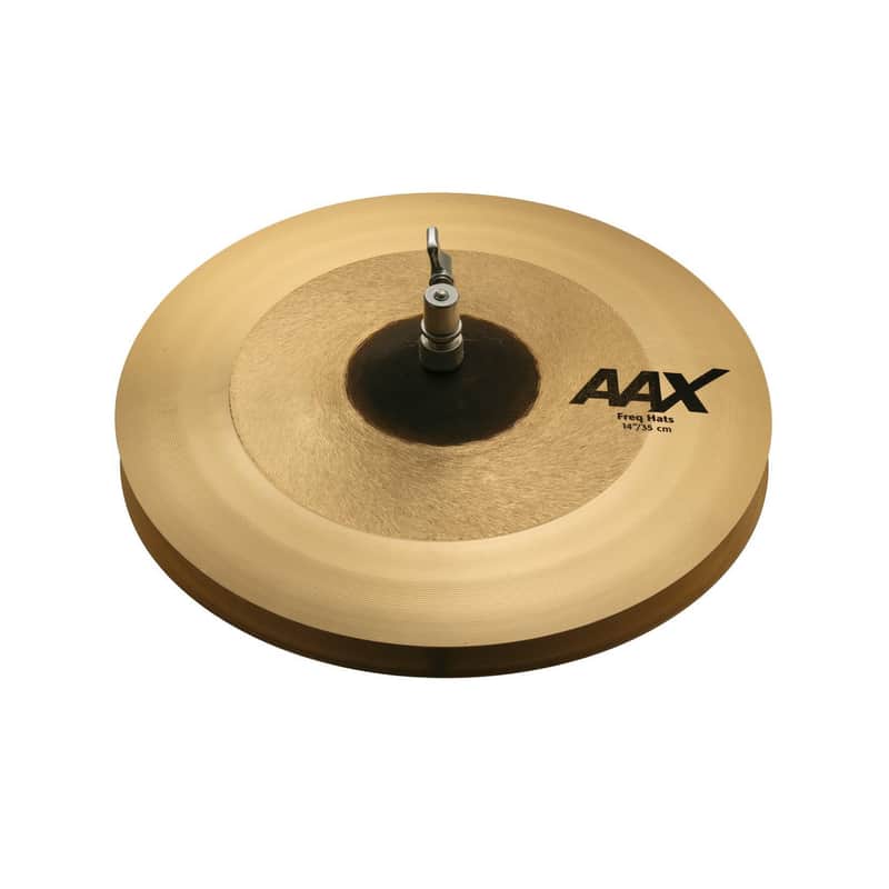 Sabian 14-Inch AAX Freq Hats Cymbal image 1