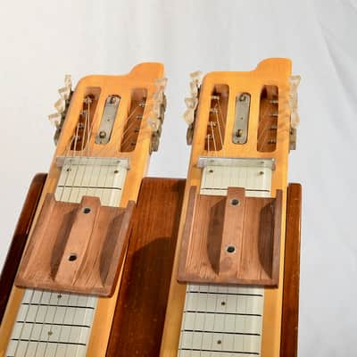 Vintage 1952 Magnatone Lyric D8 Console Steel Guitar w/ Original Case image 11
