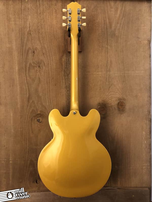 Epiphone ES-335 IG Inspired by Gibson Semi-Hollow Gold Top 2021 w