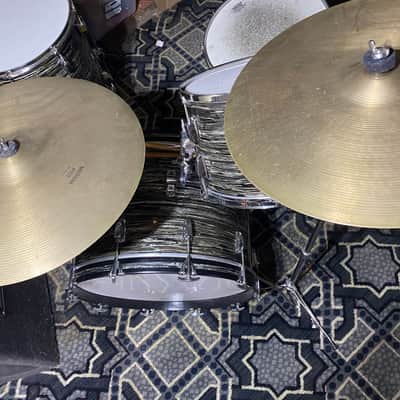Ludwig Super classic 1967 - Oyster black pearl image 3