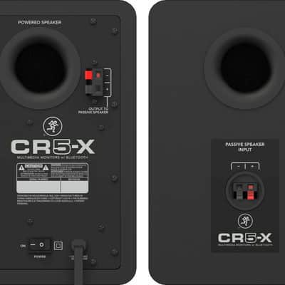 Mackie CR5-X Creative Reference Series 5" Multimedia Studio Game Monitors (Pair) image 3