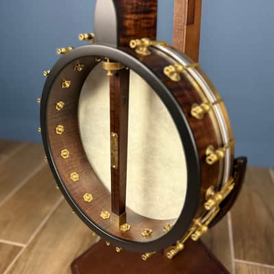Custom Pisgah 12" Wonder 5 String Banjo with Maple armrest image 7