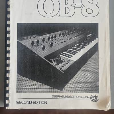 Oberheim OB-8 61-Key 8-Voice Synthesizer 1983 - Blue with Wood Sides image 5