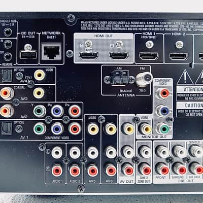 Yamaha RX-V775WA 7.2 Channel 4K Network Receiver with Wi-Fi, AirPlay, Wireless Adapter, Remote+Xtras image 3