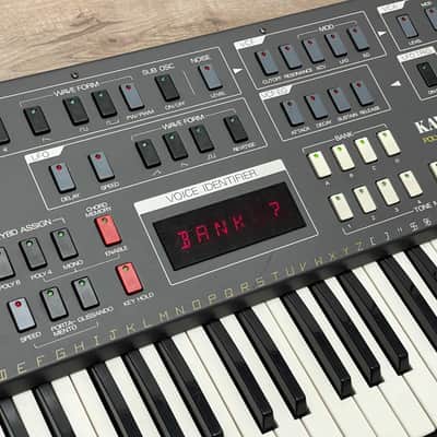 Kawai SX-210 61-Key Analog Synthesizer 1983 - Black / Wood image 9