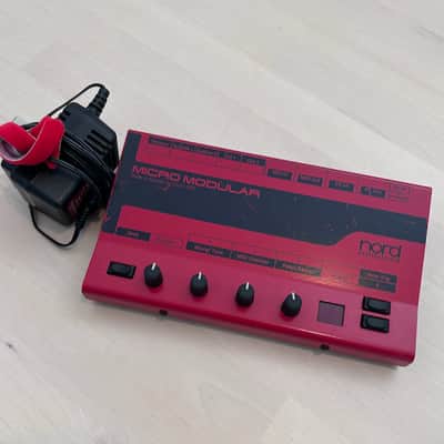 Nord Micro Modular Desktop Virtual Synthesizer 1997 - 2003 - Red