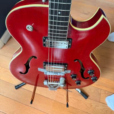 Guild Starfire III 1965 - Cherry image 4