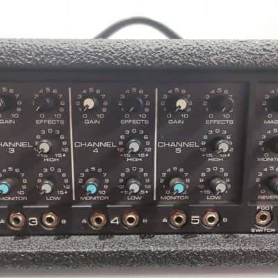 Peavey XR-500 Analog Amplified Mixer 1981 - Black image 3