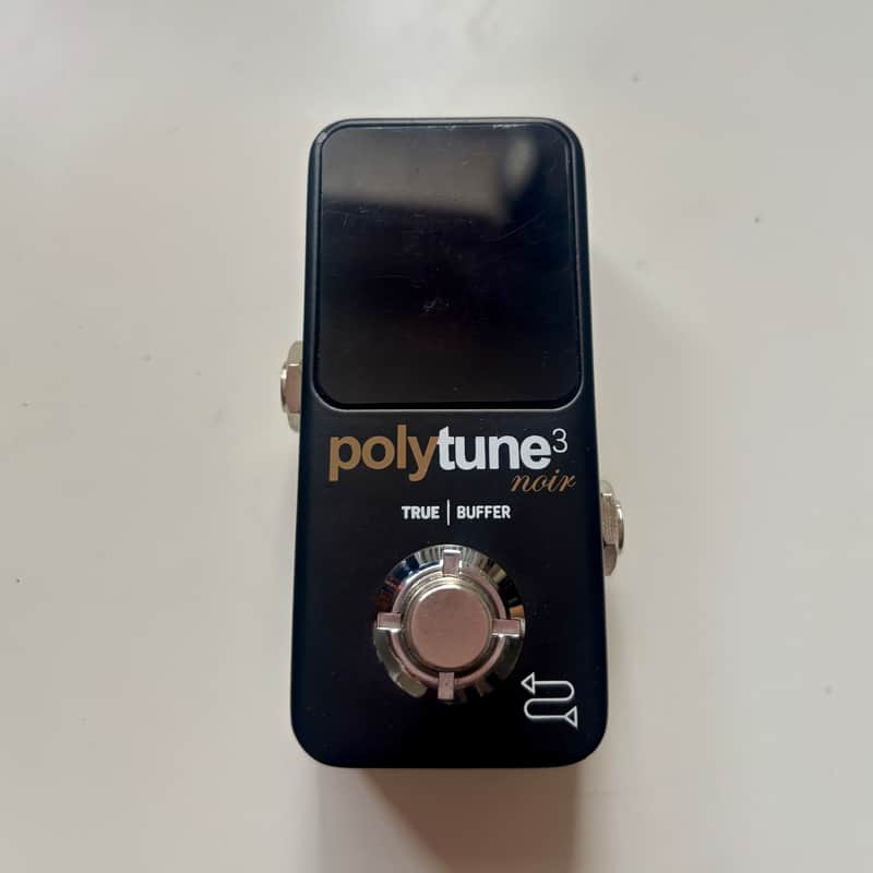 TC Electronic Polytune 3 Noir Mini Polyphonic Tuning Pedal 2019 - Present - Black image 1