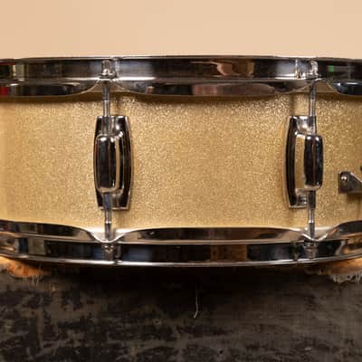 1970s Ludwig 5x14 Standard Silver Mist Snare Drum image 6