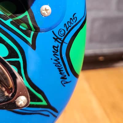 Fender Hand-Painted by Pamelina 2005 Custom Shop Masterbuilt Stratocaster Psychedelic w/ OHSC, CoA & Original Parts image 14