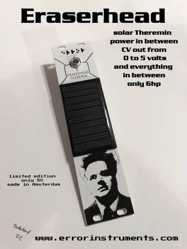 Error Instruments - Eraserhead CV Theremin (White) image 1