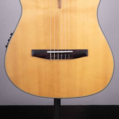 Ibanez FRH10NNTF Thinline Nylon Acoustic-electric Guitar - Natural image 1