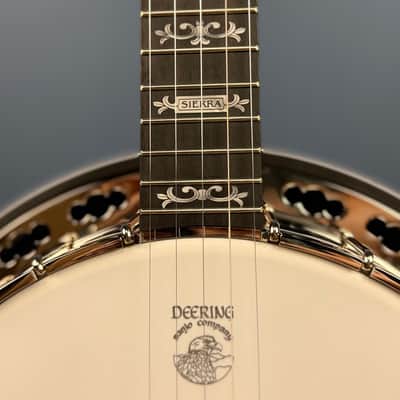 Left Handed Deering Sierra 5-String Banjo (Mahogany) image 16