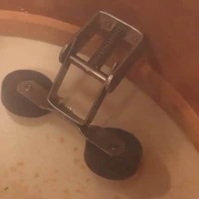 Slingerland 12X15" Snare Drum White Marine Pearl NOB Hardware Vintage 1950's image 12