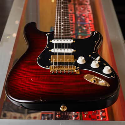 Suhr Classic S Custom - Chili Pepper Red Burst image 2