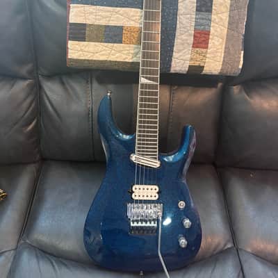 Jackson SL27 EX Wildcard Series Soloist Archtop Extreme 2020 - Blue Sparkle image 4