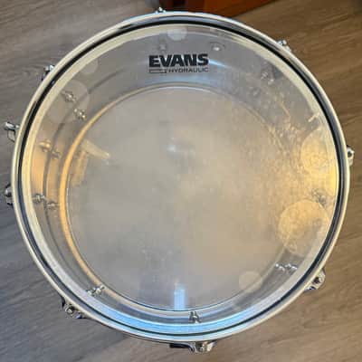 Ludwig LW0613SL Supralite 6x13" 8-Lug Steel Snare Drum 2012 - Present - Polished Steel image 3
