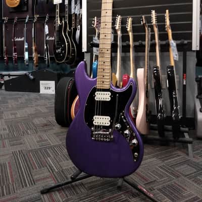 G&L Fullerton Deluxe Skyhawk HH Plum Metallic w/ Duncan Pickups, HSC image 1