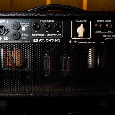 3 RD Power  Dream Solo 4 68’ Plexi Head  22 Watts Hand Wired  Black image 3