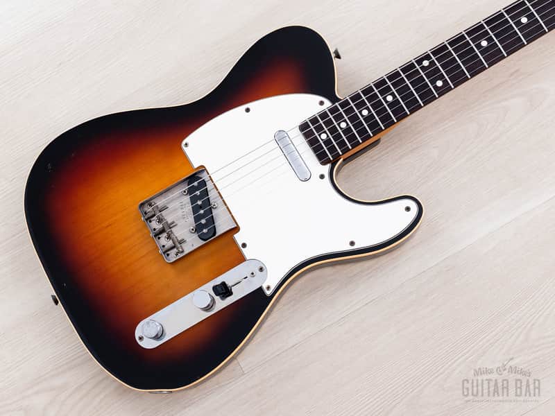 1983 Fender JV '62 Telecaster Custom TL62B-65 Sunburst w/ Case, Japan MIJ Fujigen image 1