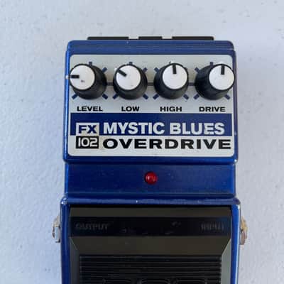 DOD Digitech FX102 Mystic Blues Overdrive Rare Vintage Guitar Effect Pedal image 2