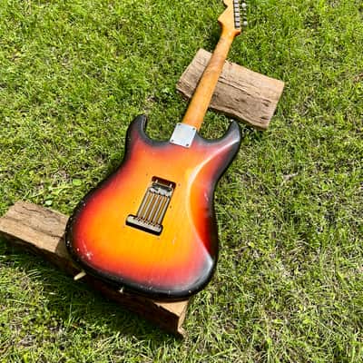 Vintage 1961 Slab Board Fender Stratocaster image 19