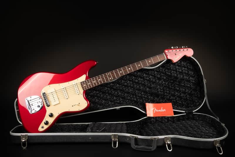 2013 Fender Pawn Shop Bass VI - Candy Apple Red | 6-String Bass