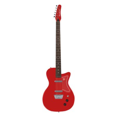 Danelectro '56 Baritone Electric Guitar-Black Metal Flake *USA Small Business* image 3