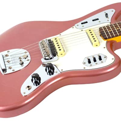 New Fender Custom Shop Limited Edition '63 Jaguar Journeyman Aged Burgundy Mist Metallic #CZ575847 image 2