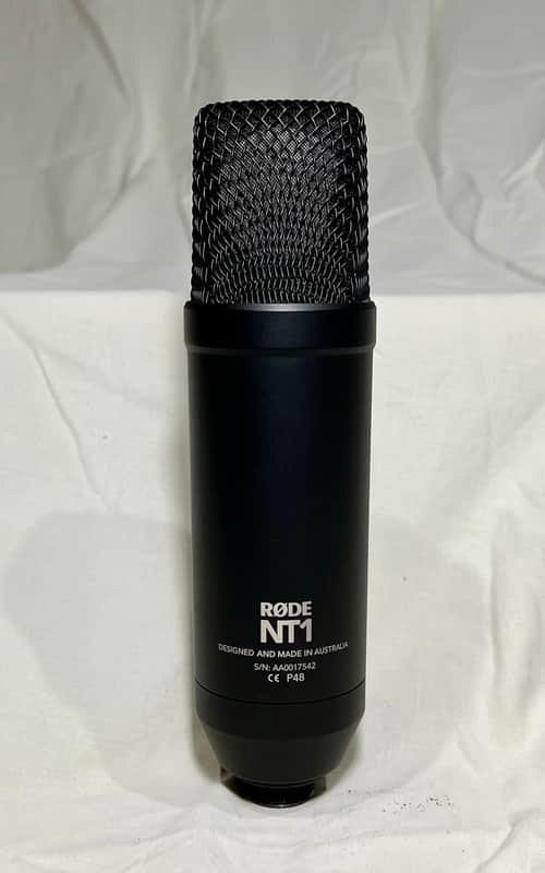 RODE NT1-A Large Diaphragm Cardioid Condenser Microphone 2002 - Present - Silver image 1