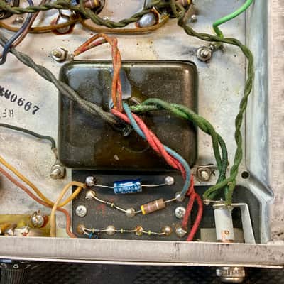 Fender Dual Showman 2-Channel 85-Watt Guitar Amp Head 1963 - 1967 - Black Panel image 16