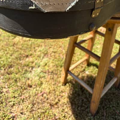 1960’s Gibson EB-2 Case - Black - Yellow Interior image 11