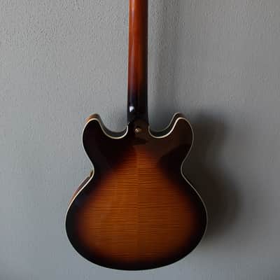 Brand New Yamaha SA2200 Semi-Hollow Electric Guitar - Brown Sunburst image 6