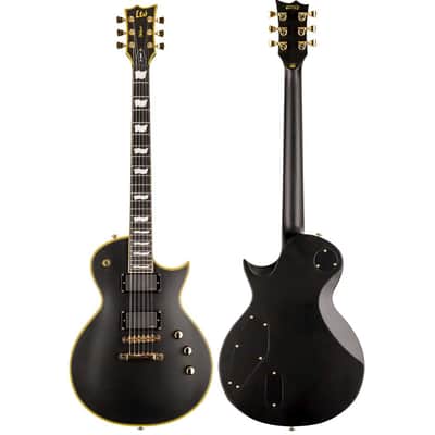 ESP LTD EC-1000 Electric Guitar - Vintage Black image 1