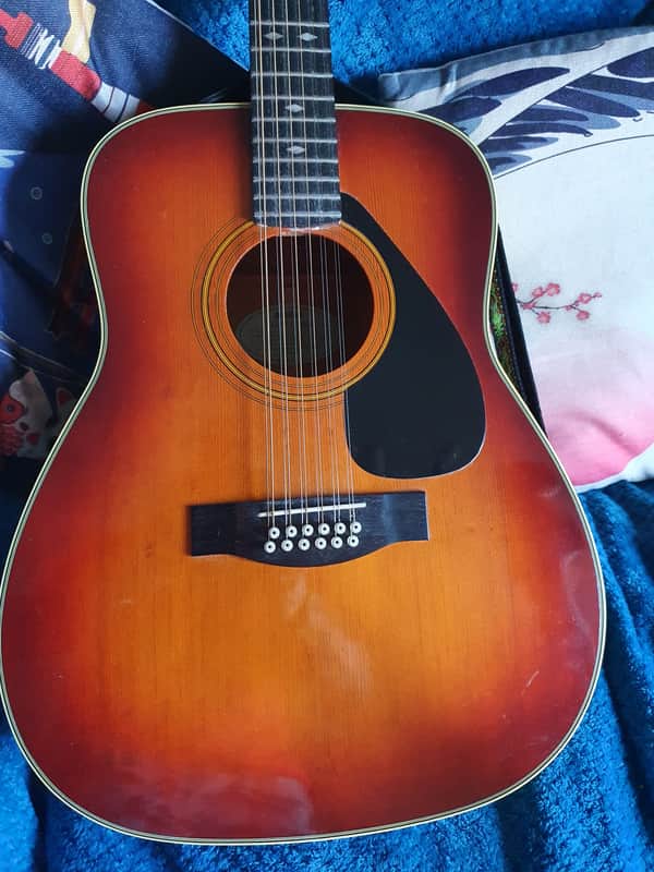 Yamaha FG-412 SB ii 1984 Cherry/Sunburst with Case | Reverb